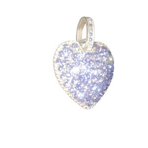 Heart Pendant Necklace Crysta


Heart Pendant purple rhinestones  Silver Tone
